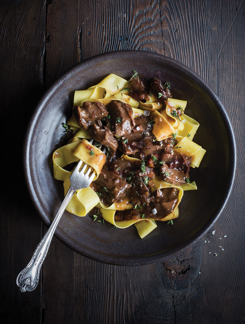 Ragout on Pappardelle Greenlea Butcher Shop