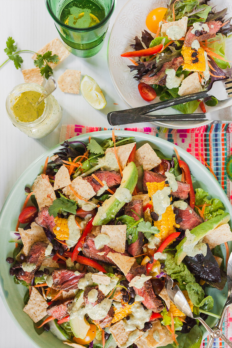Steak Salad with Coriander Greenlea Butcher Shop