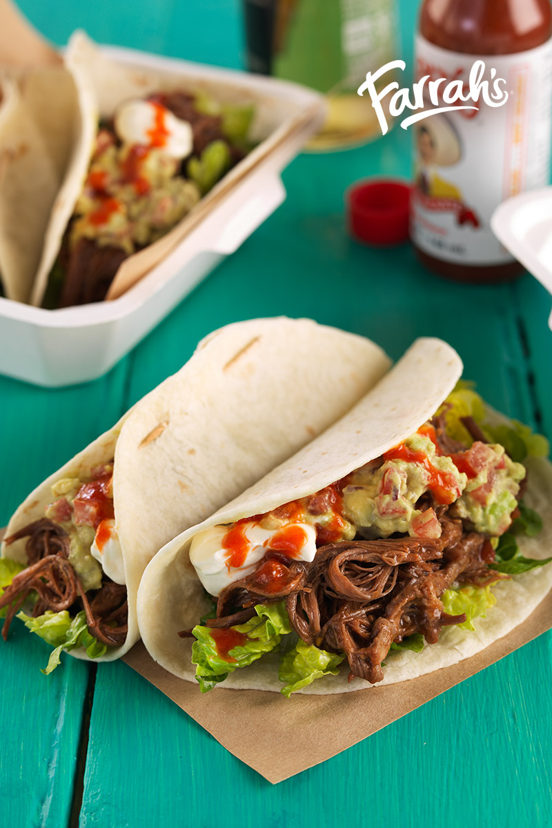 Smokey Pulled Beef Tacos Greenlea Butcher Shop