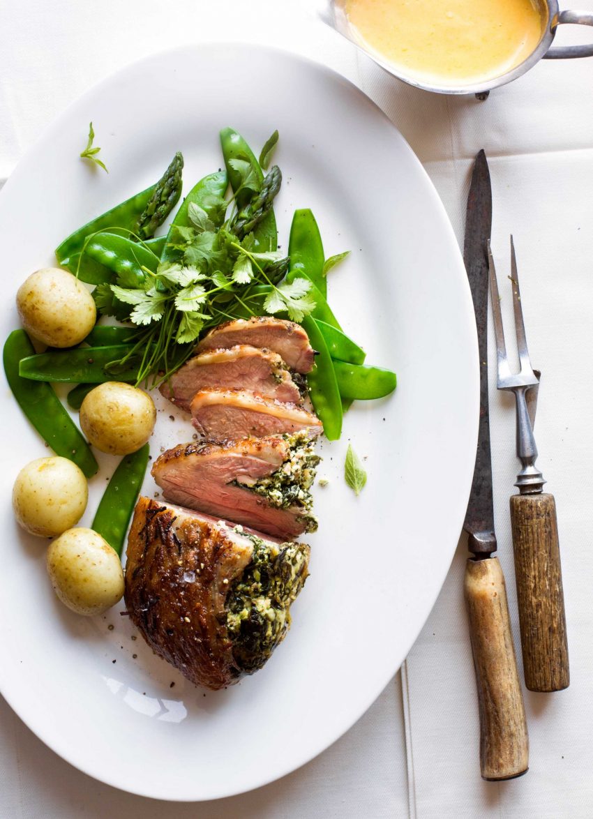 Lamb Rump Roast with Tender Greens - Greenlea Butcher Shop
