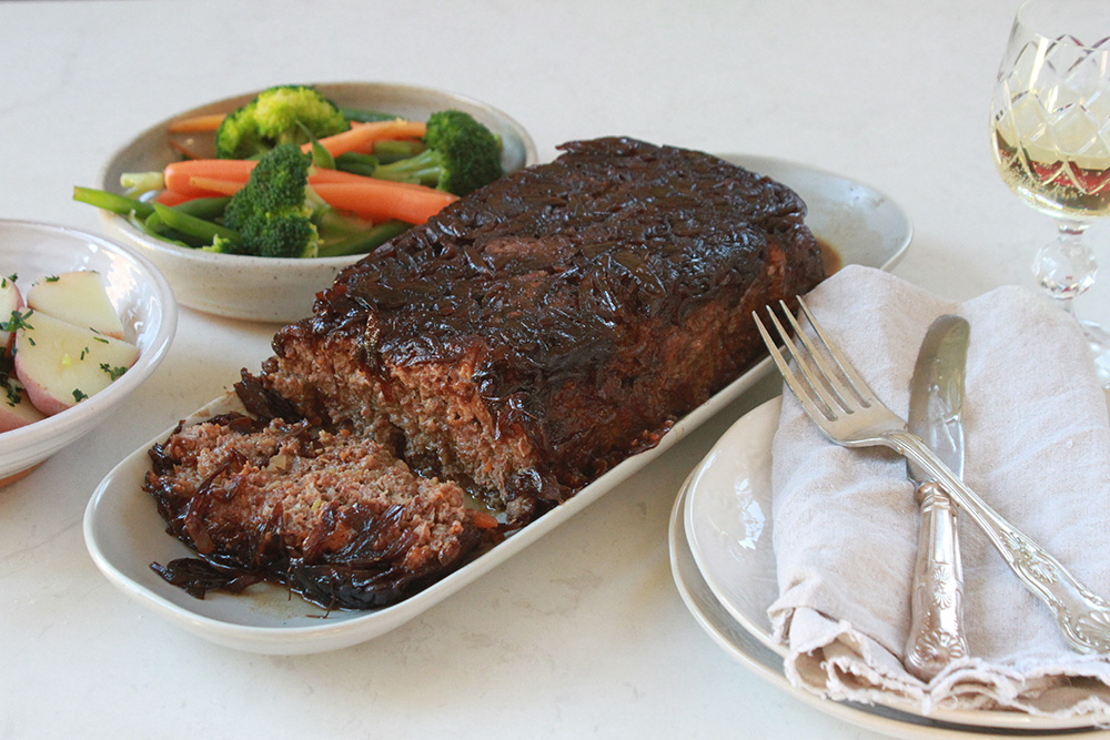 Meatloaf with Caramelised Onions Greenlea Butcher Shop
